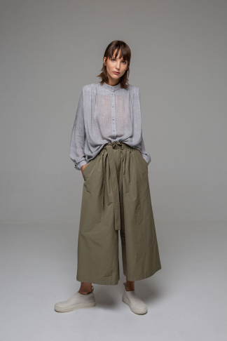 Oversize Ruffled Shirt by Noble Athens Store